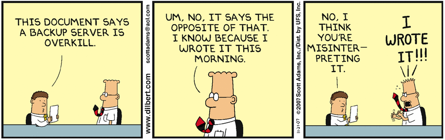 Dilbert Cartoon